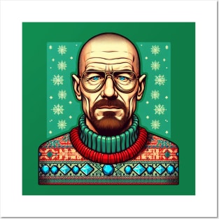 Christmas Heisenberg Posters and Art